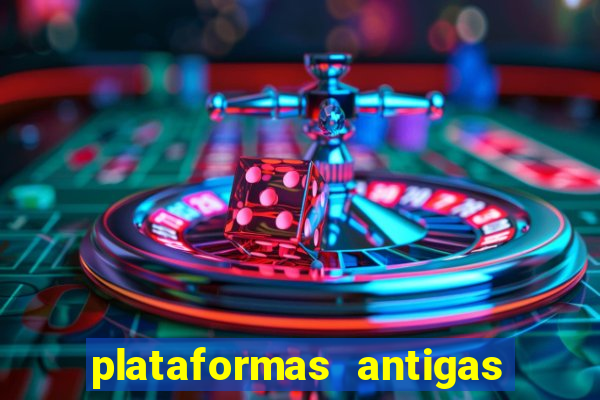 plataformas antigas de jogos